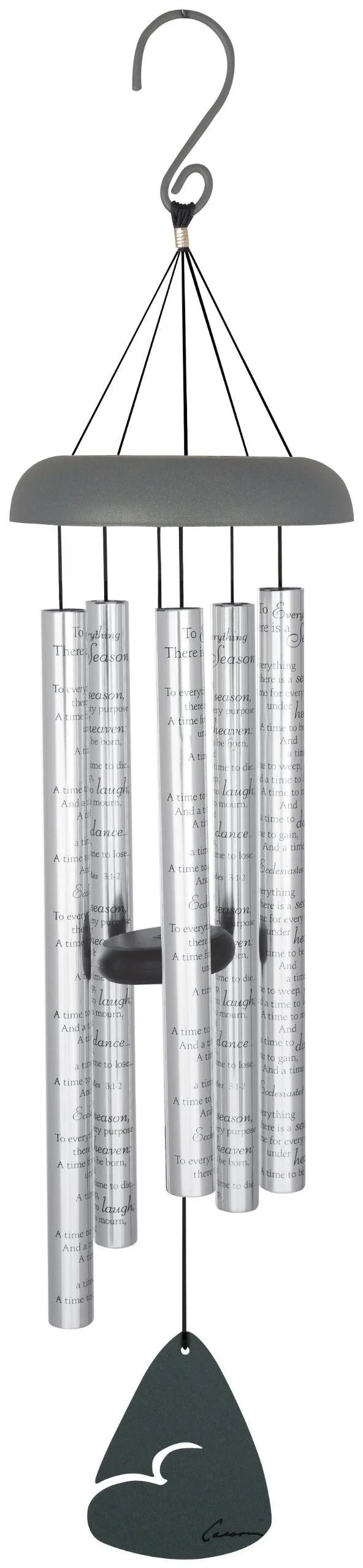 Carson 30 in. Sonnet Wind Chime - to Everything There Is A Season