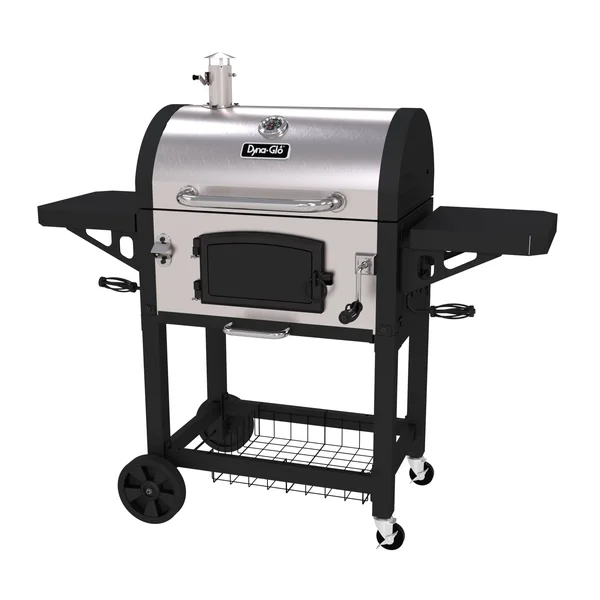 Dyna-Glo Heavy-Duty Stainless Charcoal Grill