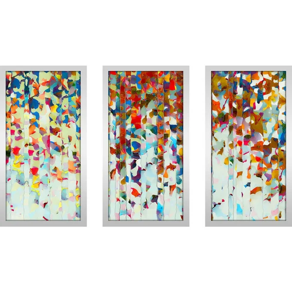 Picture Perfect International Mark Lawrence Psalm 19 7 Max Framed Plexiglass Wall Art - Set of 3, 13.5x22 W x 25.5x22 H x 1x22 D
