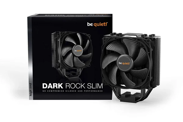 Be quiet! Dark Rock Slim Computer CPU Cooler - 180W TDP, 120mm Silent