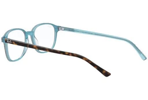 Ray Ban RX5393 Leonard Eyeglasses - 5883 Top Havana on Light Blue