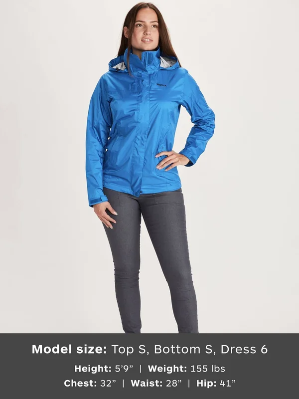 Marmot Women's PreCip Eco Jacket - Xs - Double Mint - Verde