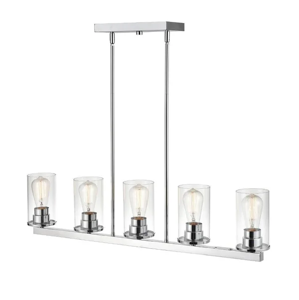 Millennium Lighting 2725-MB Verlana - 5 Light Pendant Matte Black