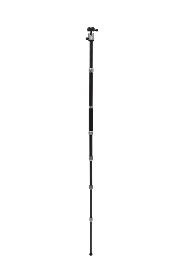 MeFOTO Roadtrip S Carbon Fiber Travel Tripod/Monopod, Titanium RTSCTTN