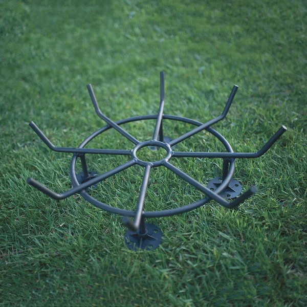24x22 Round Fire Pit Log Grate Blue Sky Outdoor Living