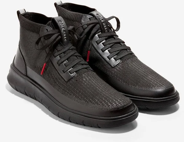 Cole Haan Generation Zer鴊rand High Top Sneaker - Black