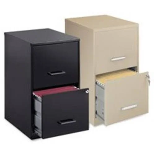 Steel File Cabinet 2-Drawer 14.25 in. x 18 in. x 24.5 in Putty