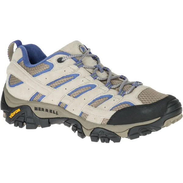 Merrell Women's Moab 2 Vent Shoe - 8 Wide - Aluminum, Marlin