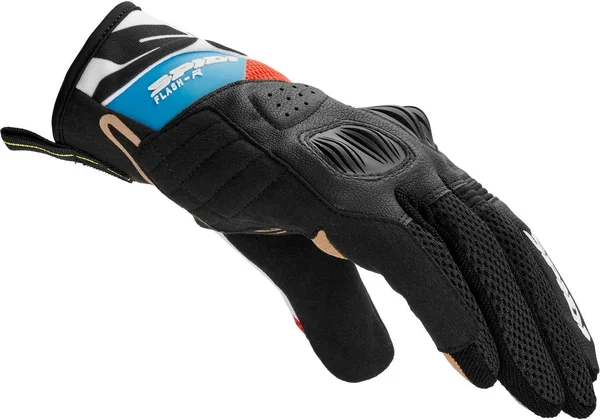 Spidi Flash-R Evo Red Blue Gloves Size M