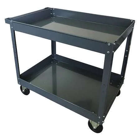 Zoro Select 35U046 Utility Cart, 400 Lb, steel