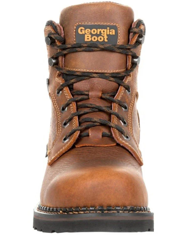 Georgia Men's Giant Revamp Waterproof Work Boot, GB00316, Brown