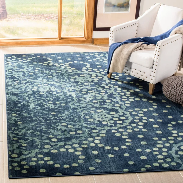 Safavieh Constellation Vintage CNV750-2330 8&0x22 x 11&2x22 Blue, Multi Area Rug