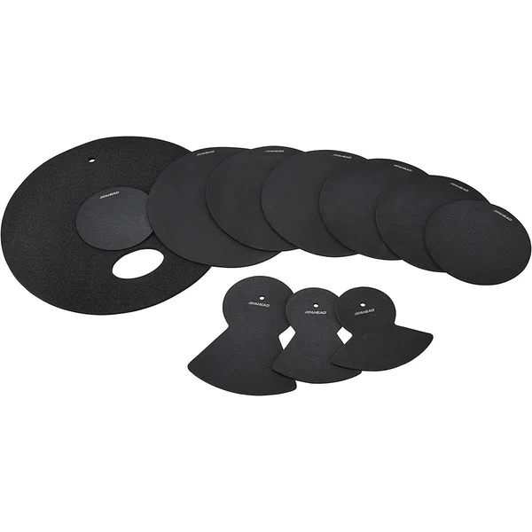 Ahead Drum Silencer Pack with Cymbal and Hi-Hat Mutes 10 - 12, 13, 14, 14, 16 and 22 in.