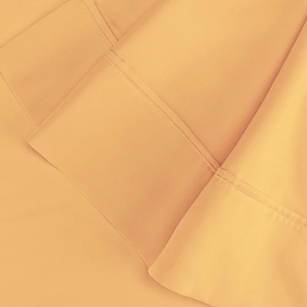 Egyptian Linens Outlet 300-TC Cotton Solid Sheet Set - Gold, Queen
