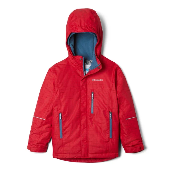 Columbia Boys& Mighty Mogul Jacket - XL - Mountain Red Check