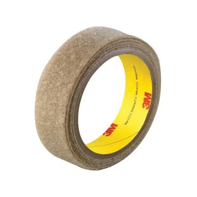 3M Fastener SJ3418FR Loop Flame Resistant S005 Beige, 2x22 x 50 yd, 0.15x22 Engaged Thickness