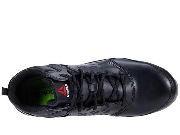 Reebok Sublite Cushion Work Mid Composite Toe Waterproof, Men's Black