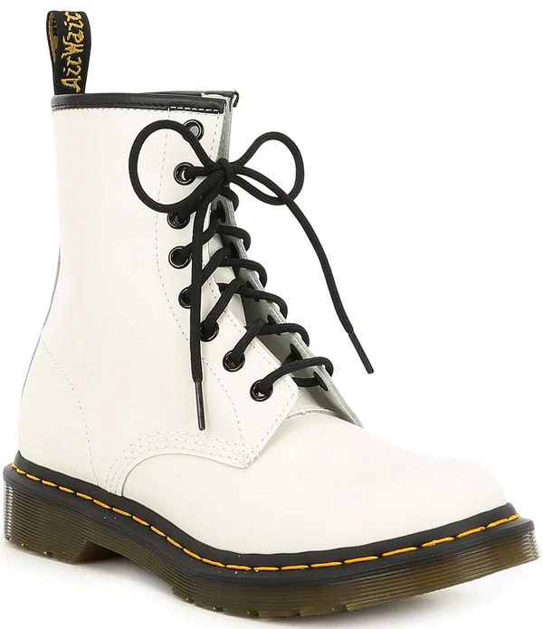 Dr. Martens White 1460 Boots