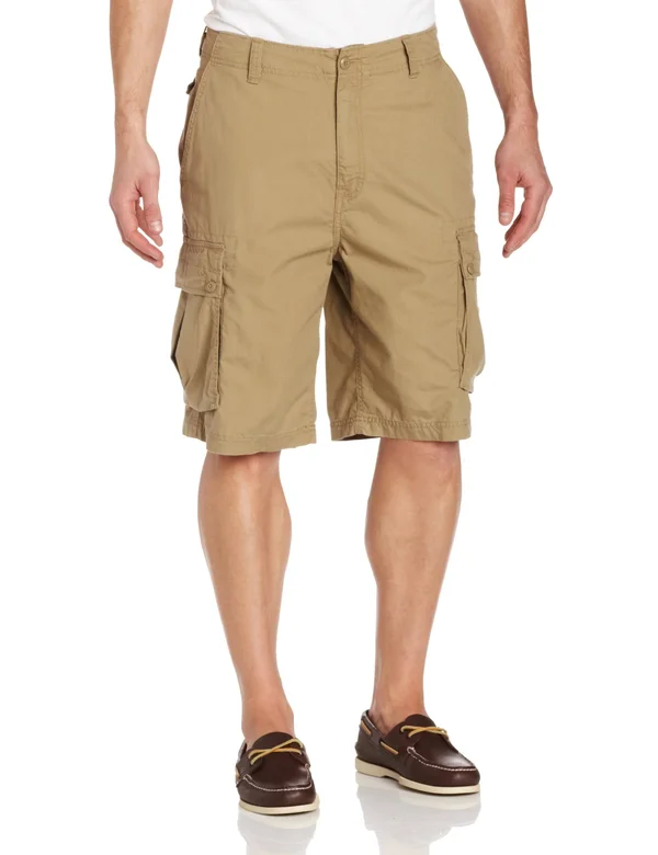 Nautica Men's Ripstop Cargo Short, Khaki, 40