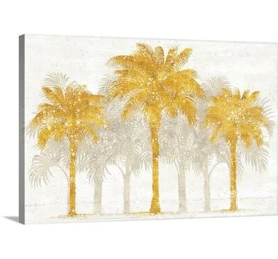&Palm Coast I& by Sue Schlabach Graphic Art Print Great Big Canvas Format: Canvas - Size: 16x22 H x 24x22 W x 1.5x22 D