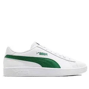 Puma Smash V2 &White Green& White/Amazon Green Sneakers/Shoes 365215-03 (Size: US 11.5)