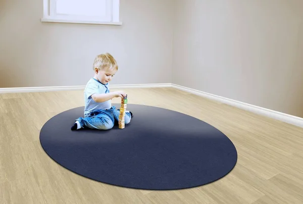 Flagship Carpets Classic Solid Color 6' Round Rug