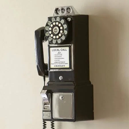Williston Forge Vintage Pay Phone