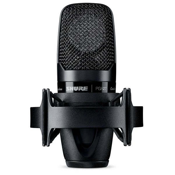 Shure PGA27 LC Large Diaphragm Side Address Cardioid Condenser Microphone