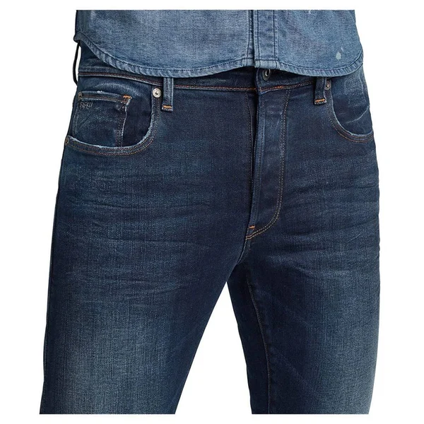 G-Star Raw Men 3301 Slim Jeans Dark Blue Size 29-30
