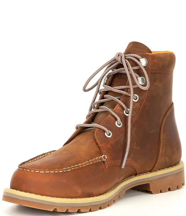 Timberland Men's Redwood Falls Waterproof Moc Toe Boots - 8.5M