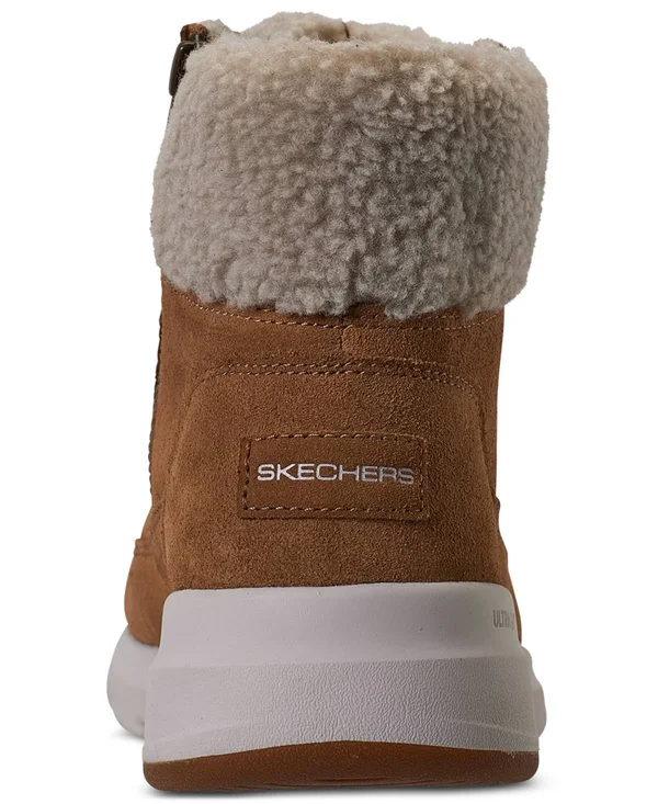 Skechers Women's on The Go Glacial Ultra - Woodlands Athletic Shoes Brown 6.5