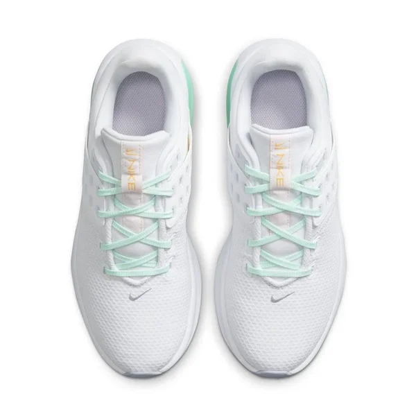 Nike Air Max Bella TR 4 White/Green Women's Training Shoes, Size: 7.5