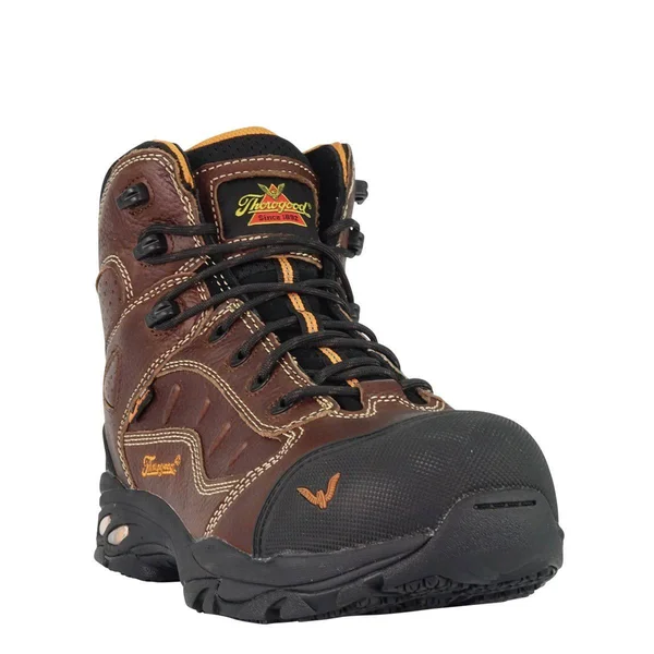Thorogood Sport Hiker Composite Toe Boots, Men's Brown