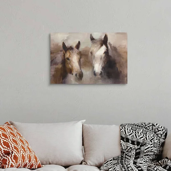 Blazing The West Neutral Crop, Canvas Wall Art, 30x20, Great Big Canvas