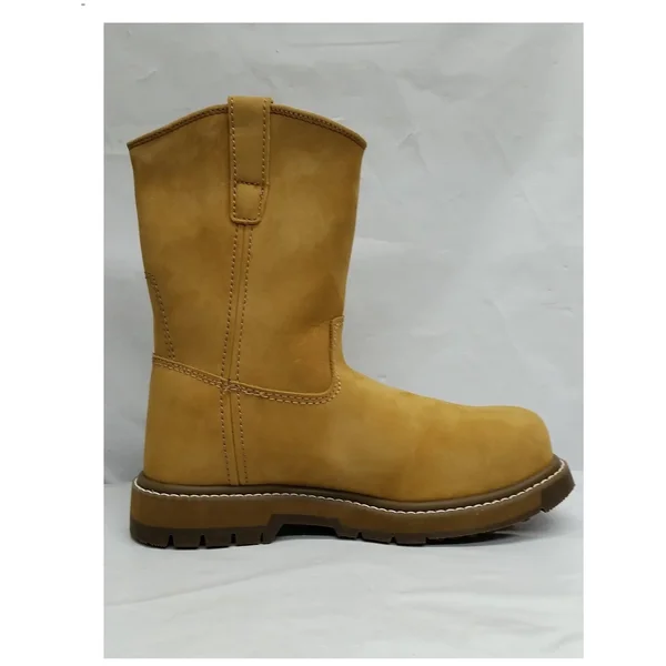 MuckBoots Men's Wheat Wellie Classic Composite Toe Work Boot, Size 14W