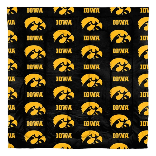 NCAA Iowa Hawkeyes Full Bed in A Bag Set