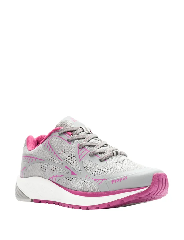 Women's Propet One LT Grey/Berry - in Size 9