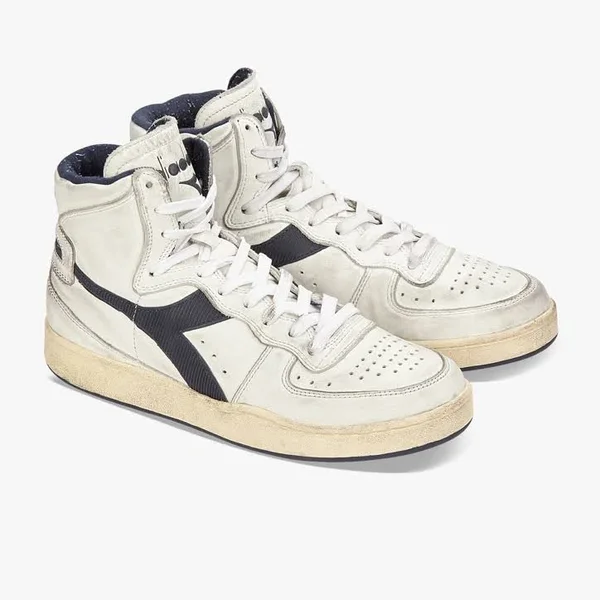 Diadora Mi Basket Used White