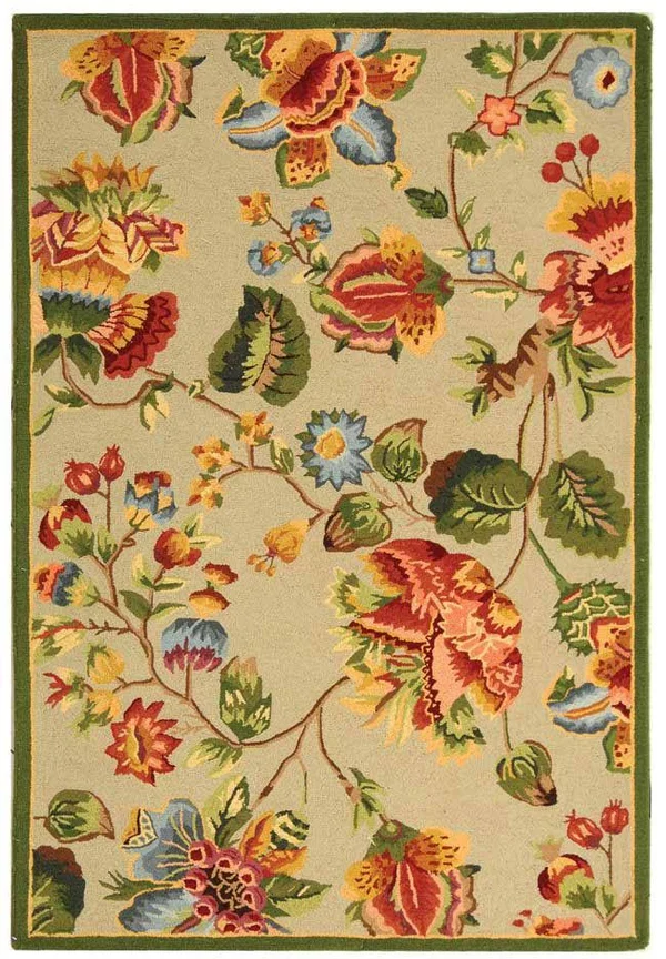 Safavieh Chelsea HK331C Area Rug - Sage, Size: 6 x 9 ft.