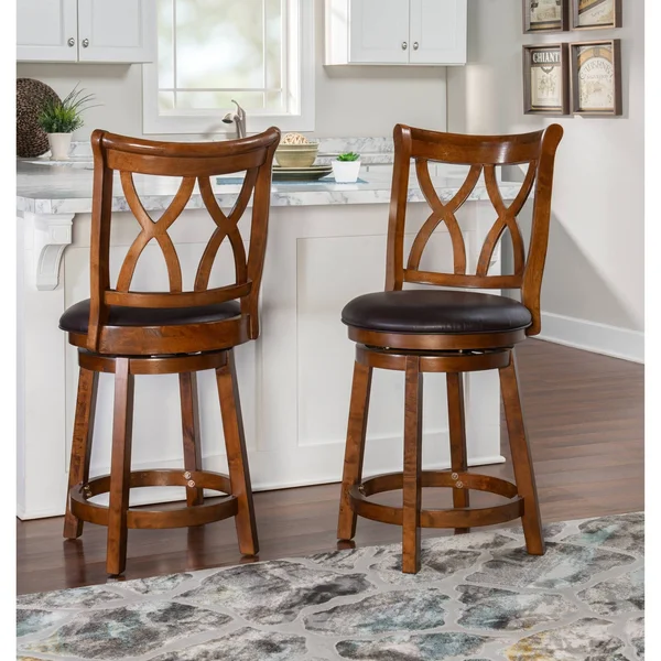 26x22 Madison Counter Height Barstool Rustic Oak - Powell Company