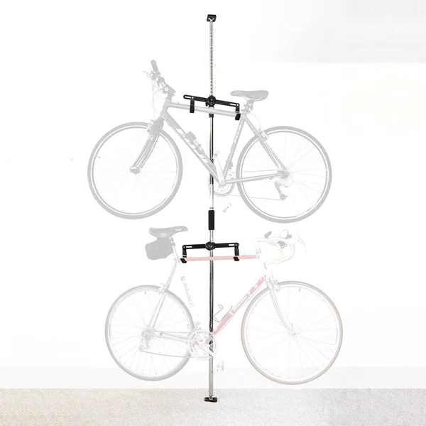 Stoneman Sports Q-Rak II Floor to Ceiling Bike Rack, Black