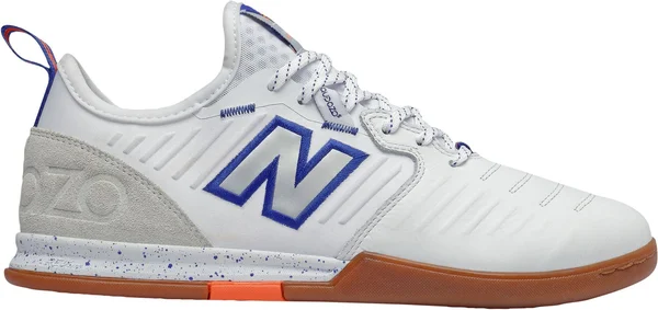 New Balance Men's Audazo V5 Pro Indoor Soccer Shoes, White