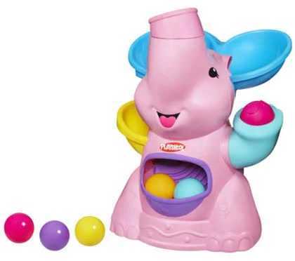 Playskool - Poppin Park Elefun Busy Ball Popper - pink