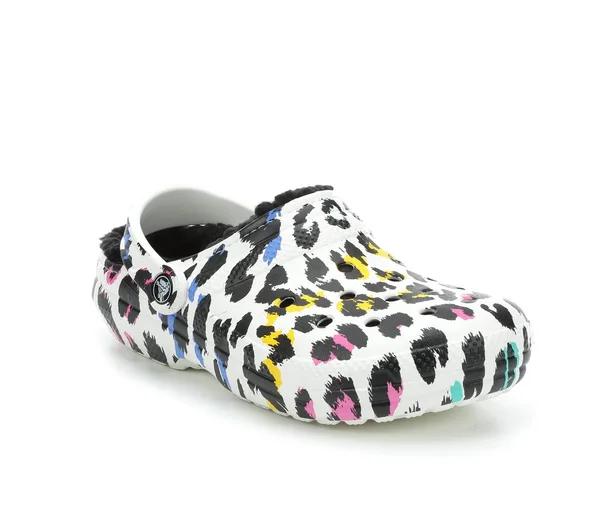 Women's Crocs Classic Lined Clog - Prints - Animal - Size 10