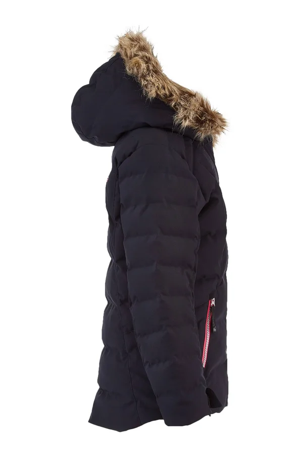 Spyder Girls Atlas Synthetic Down Jacket Black - 14
