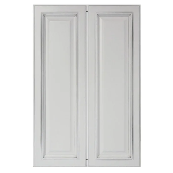 Sunny Wood Rlw2436-A Riley 24 inch Wide x 36 inch High Double Door Wall Cabinet - White