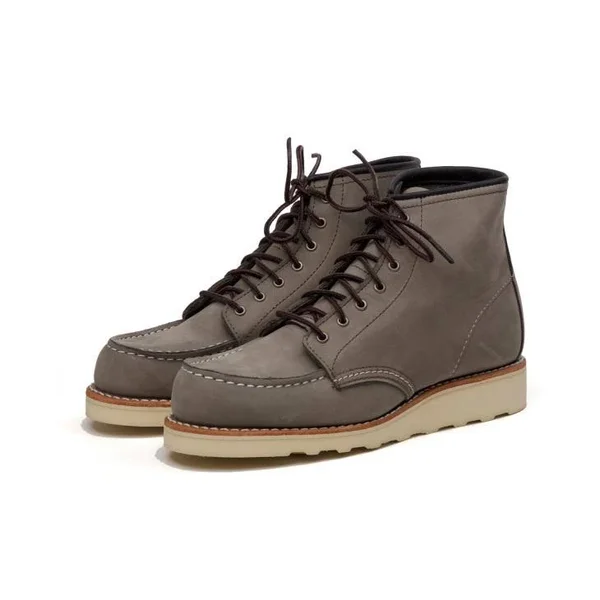 Red Wing Shoes 3375 Classic Moc Women's Lace Up Boot Gray Size 9.5