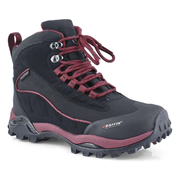 Baffin Hike Boot - Women's Black/Sangria, 8 M US