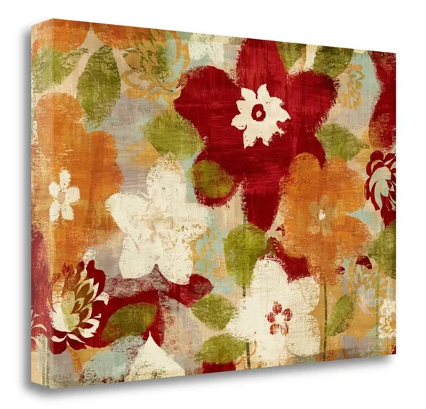 32x22 x 47x22 Modern Bloom by Wild Apple Portfolio Fine Art Giclee Print