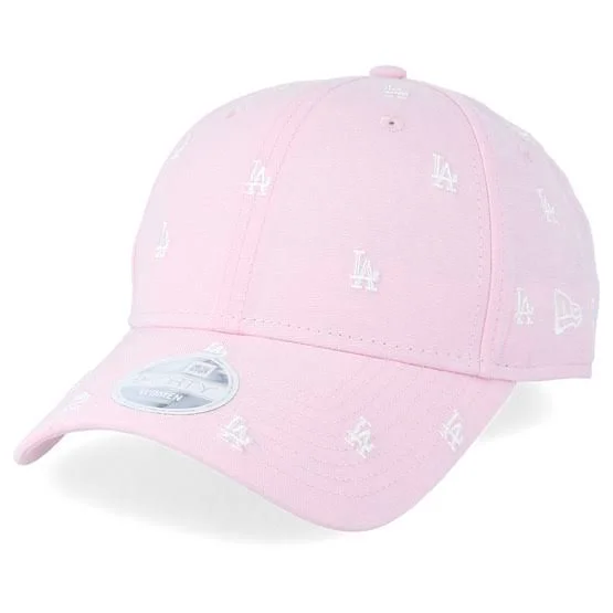 Cap New Era 9FO Monogram MLB Los Angeles Dodgers - Pink/White One Size